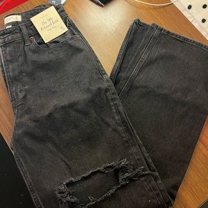 Abercrombie & Fitch The 90s relaxed straight high rise jeans